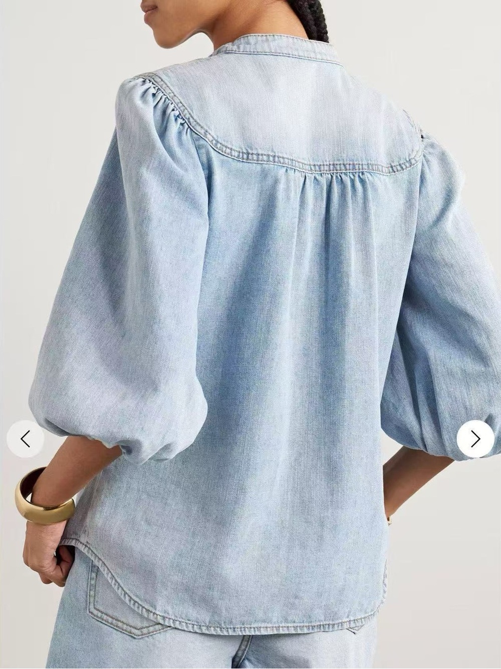Zimmermann Denim Blouse - Picture 4 of 7